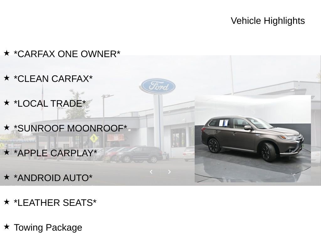 Used 2018 Mitsubishi Outlander GT AWD/4WD image 19