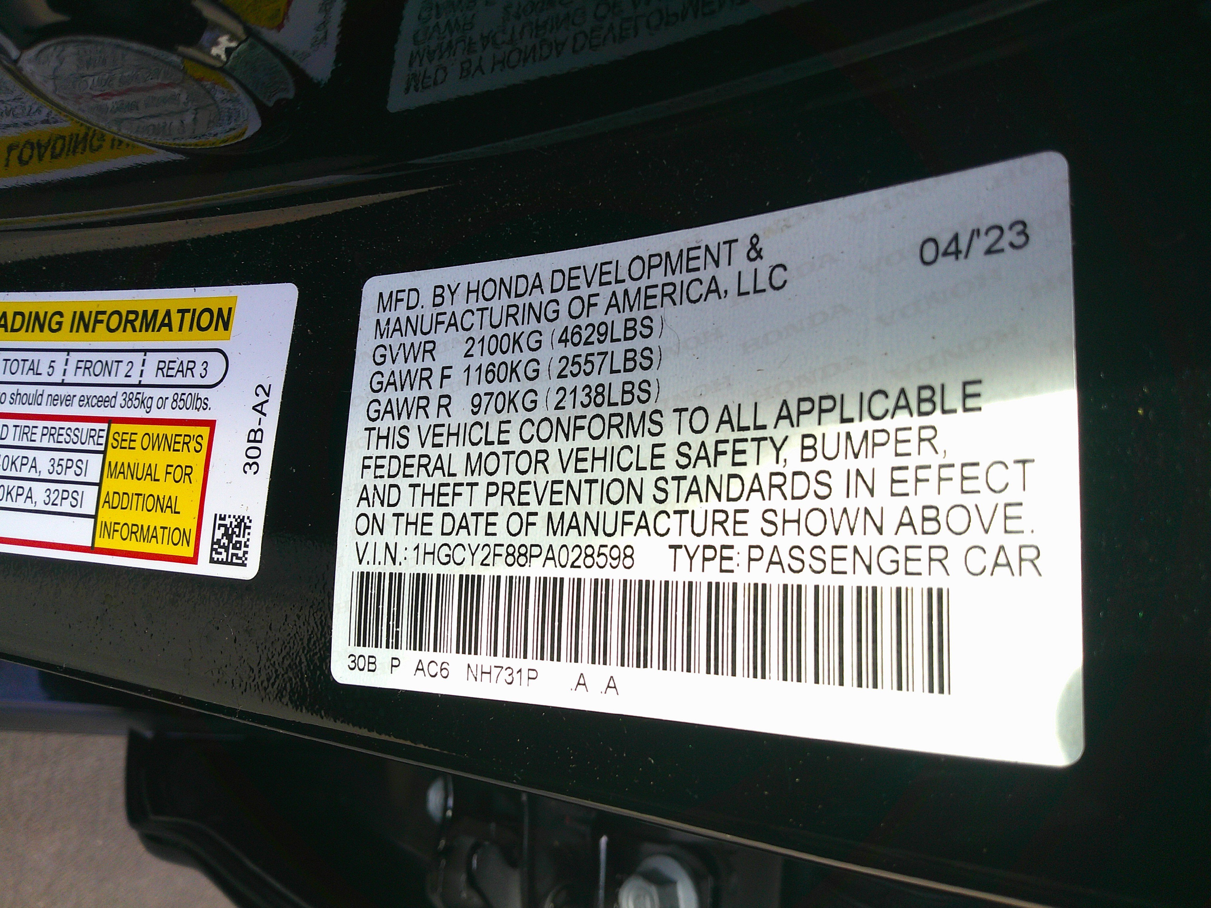 Used 2023 Honda Accord Touring image 36