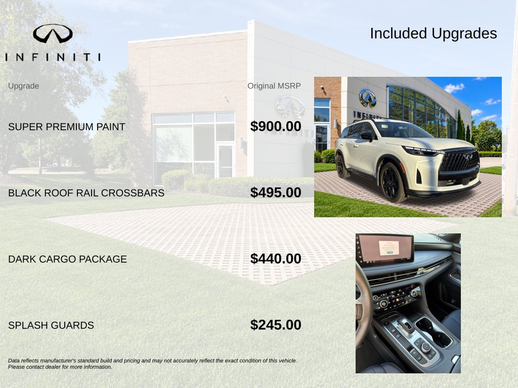 Used 2026 INFINITI QX60 Sport w/ Dark Cargo Package AWD/4WD image 6