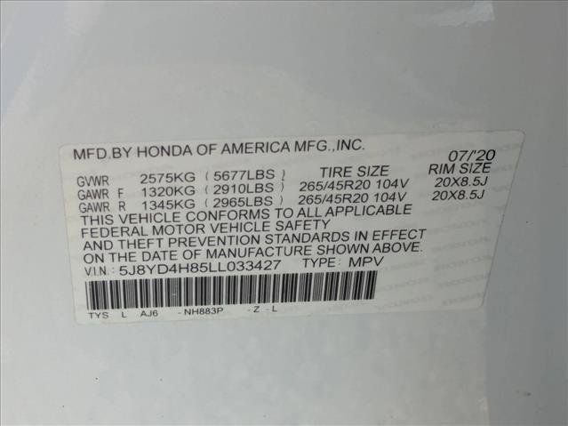 Used 2020 Acura MDX SH-AWD w/ Advance Package image 28