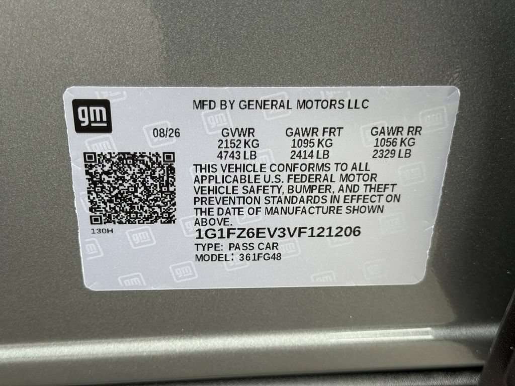 New 2027 Chevrolet Bolt RS w/ Technology Package FWD image 30