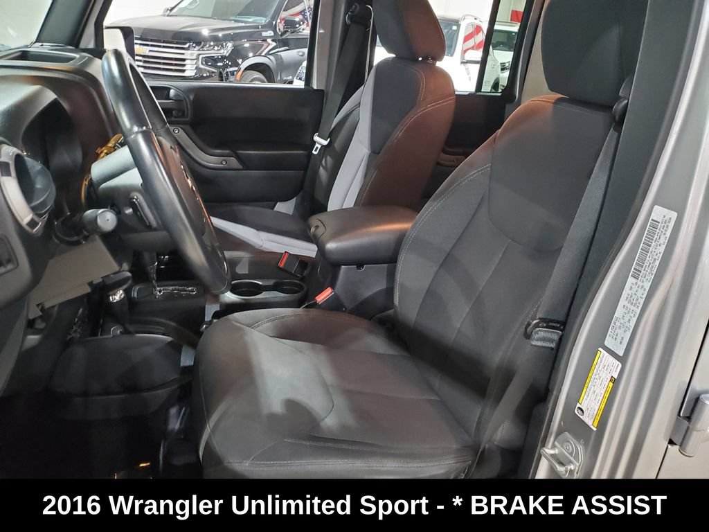 Used 2016 Jeep Wrangler Unlimited Sport w/ Quick Order Package 24S AWD/4WD image 6