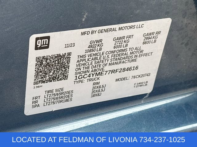 Certified 2024 Chevrolet Silverado 2500 Custom w/ Custom Value Package image 32