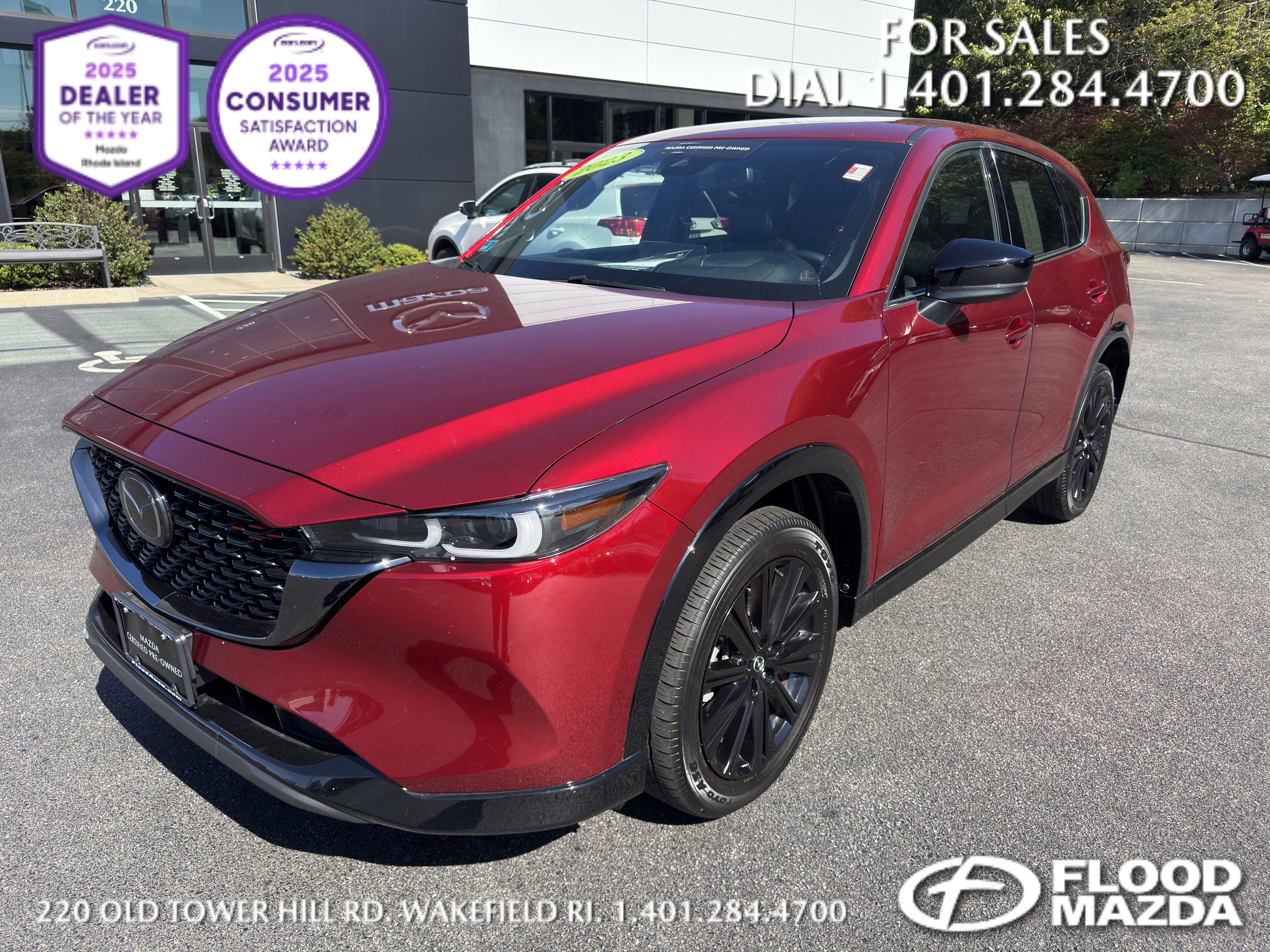 Certified 2023 MAZDA CX-5 AWD 2.5 Turbo