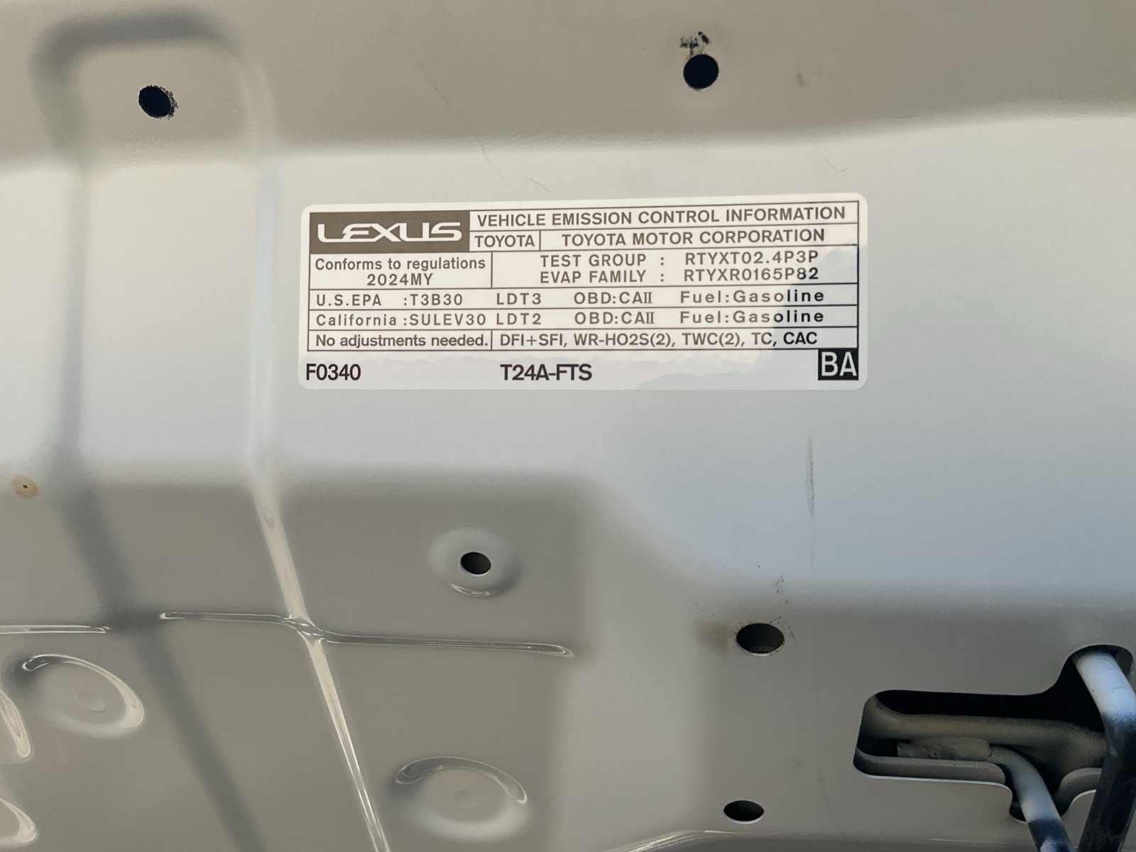 Used 2024 Lexus TX 350 FWD w/ Captains Chair Package image 25