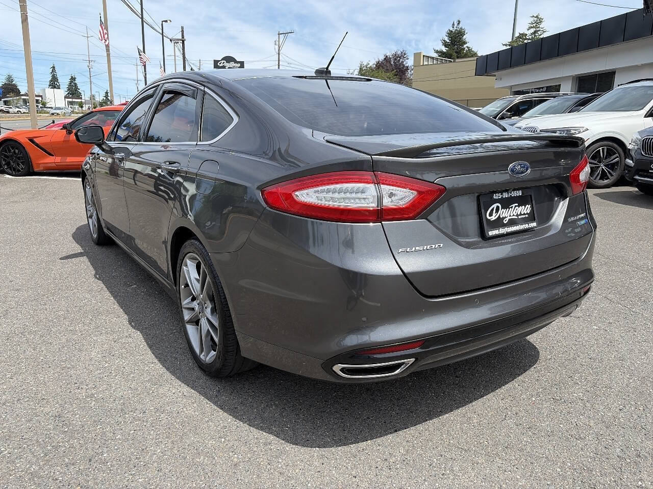 Used 2016 Ford Fusion Titanium AWD/4WD image 3