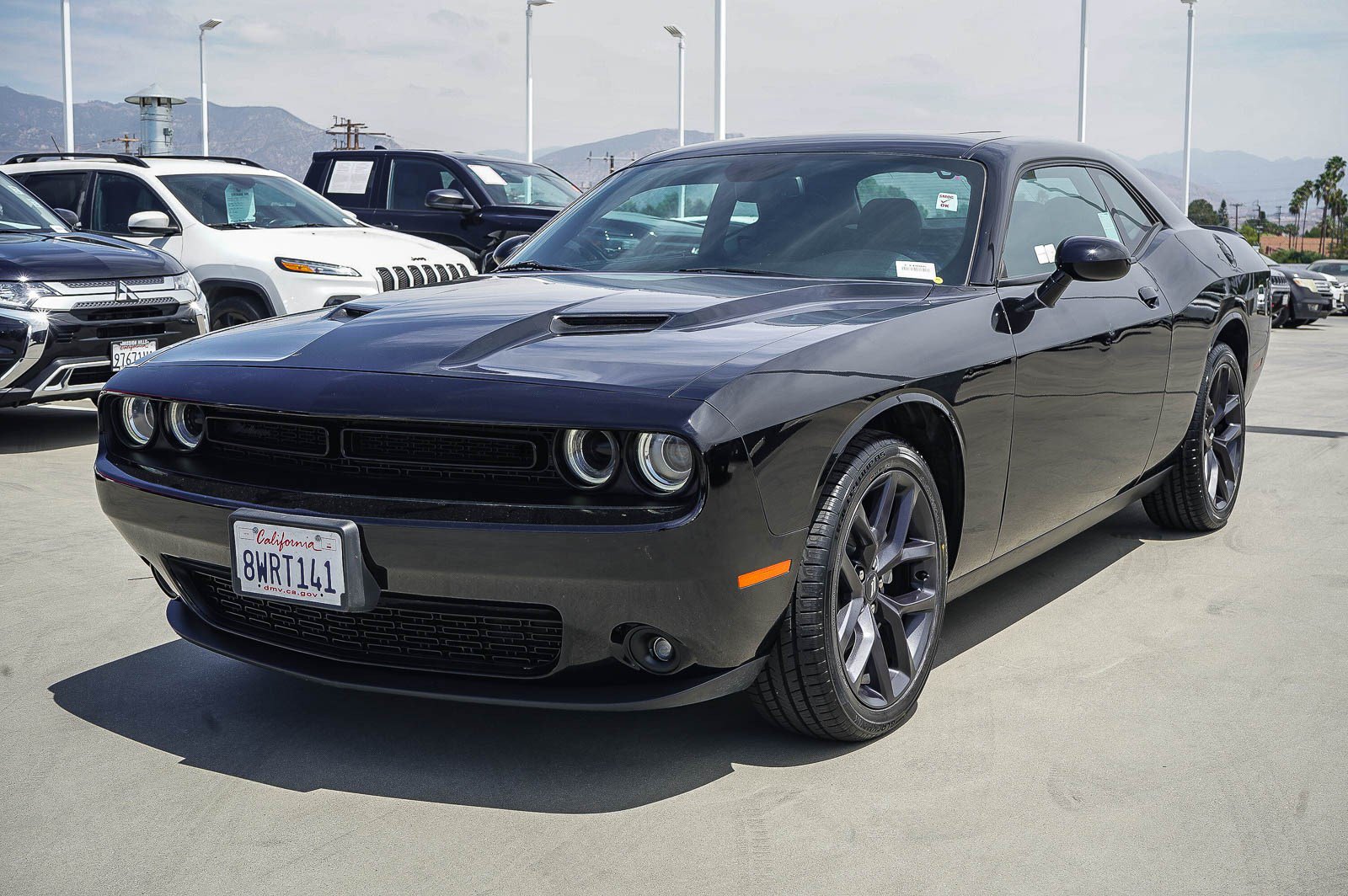 Used 2021 Dodge Challenger SXT w/ Blacktop Package RWD image 3