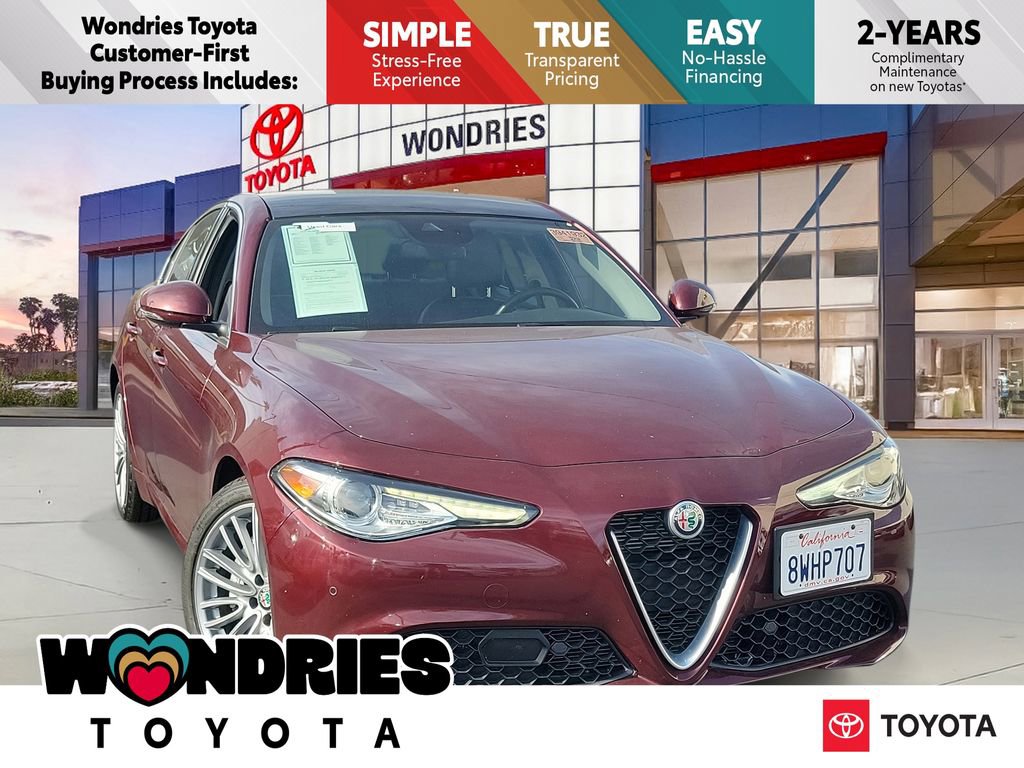 Used 2019 Alfa Romeo Giulia Ti w/ Quick Order Package 22Z Lusso image 1