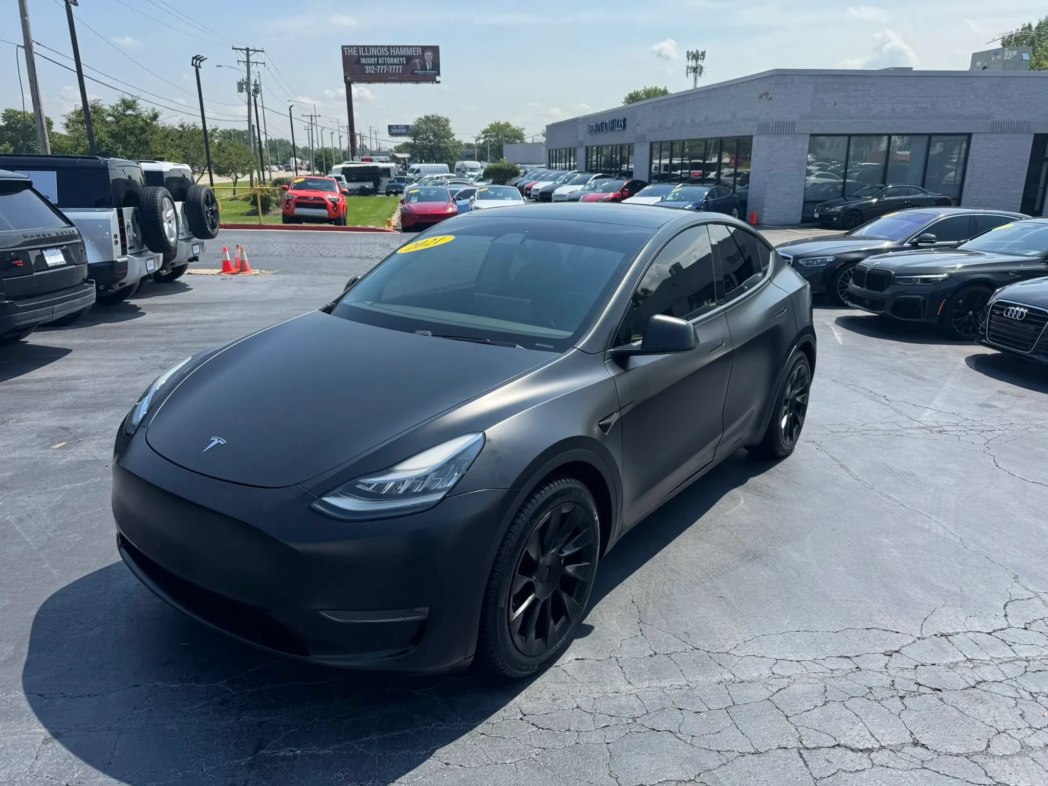 Used 2021 Tesla Model Y Long Range AWD/4WD image 1