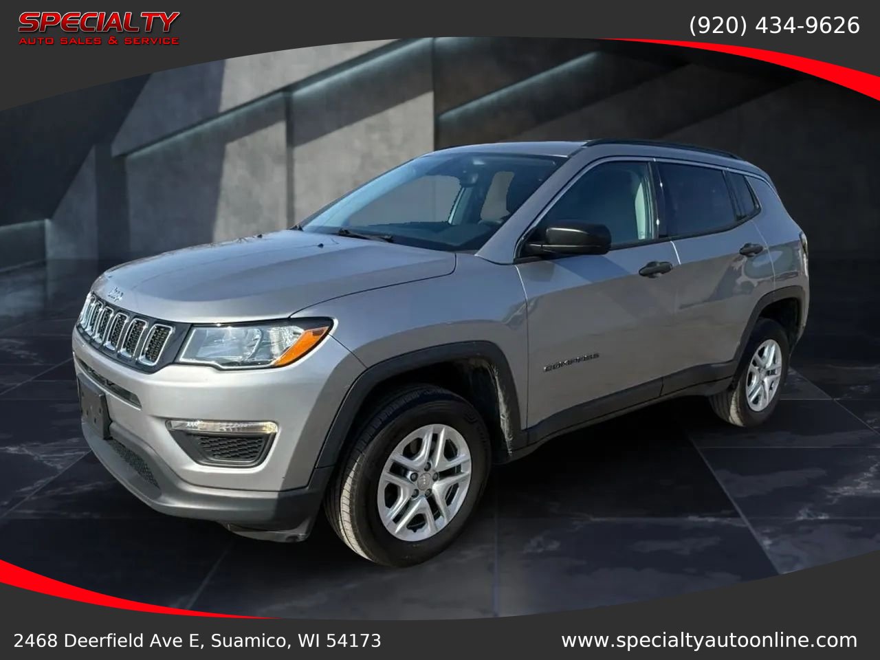 Used 2019 Jeep Compass Sport AWD/4WD image 6