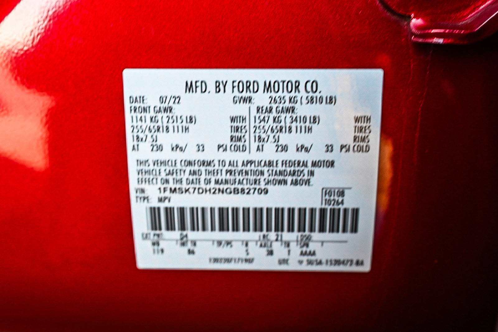 Used 2022 Ford Explorer XLT image 27