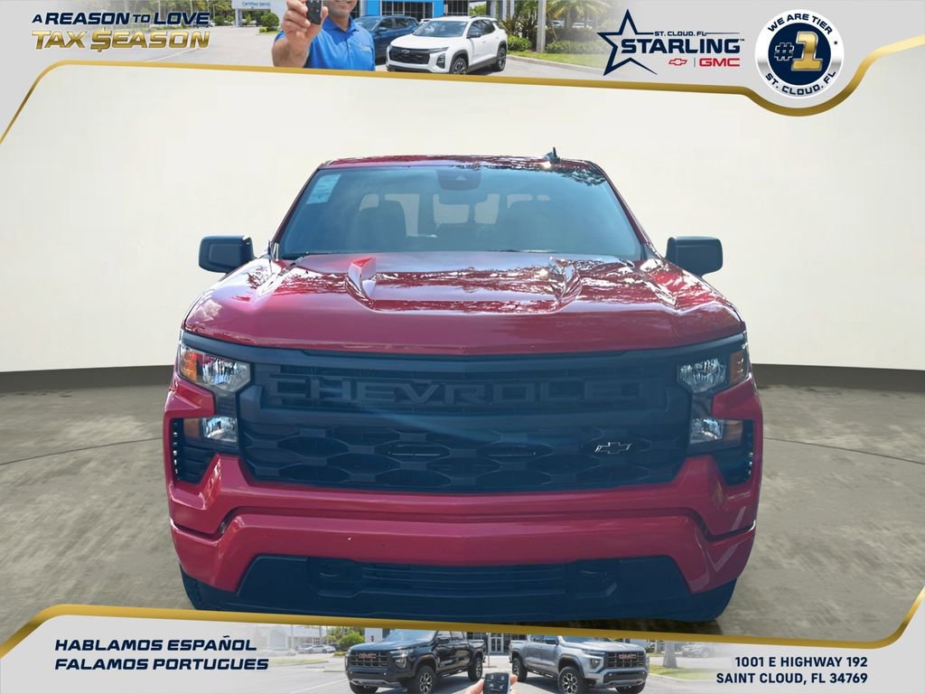 New 2026 Chevrolet Silverado 1500 Custom w/ Turbomax Blackout Package image 7