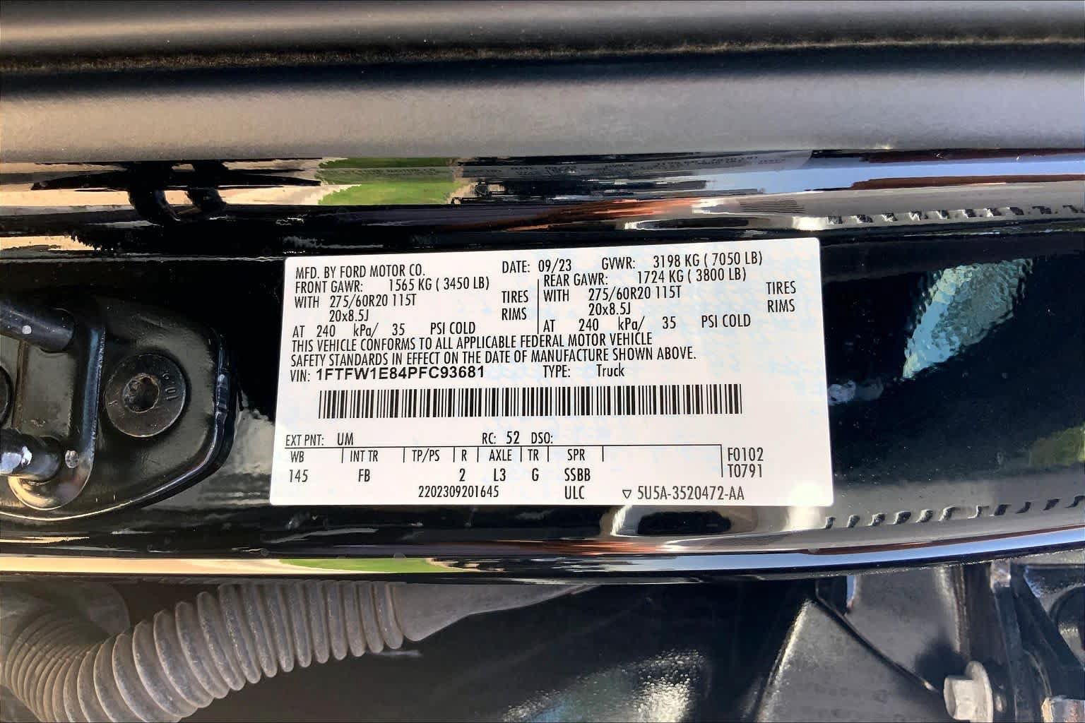 Used 2023 Ford F150 XLT w/ Equipment Group 302A High AWD/4WD image 29