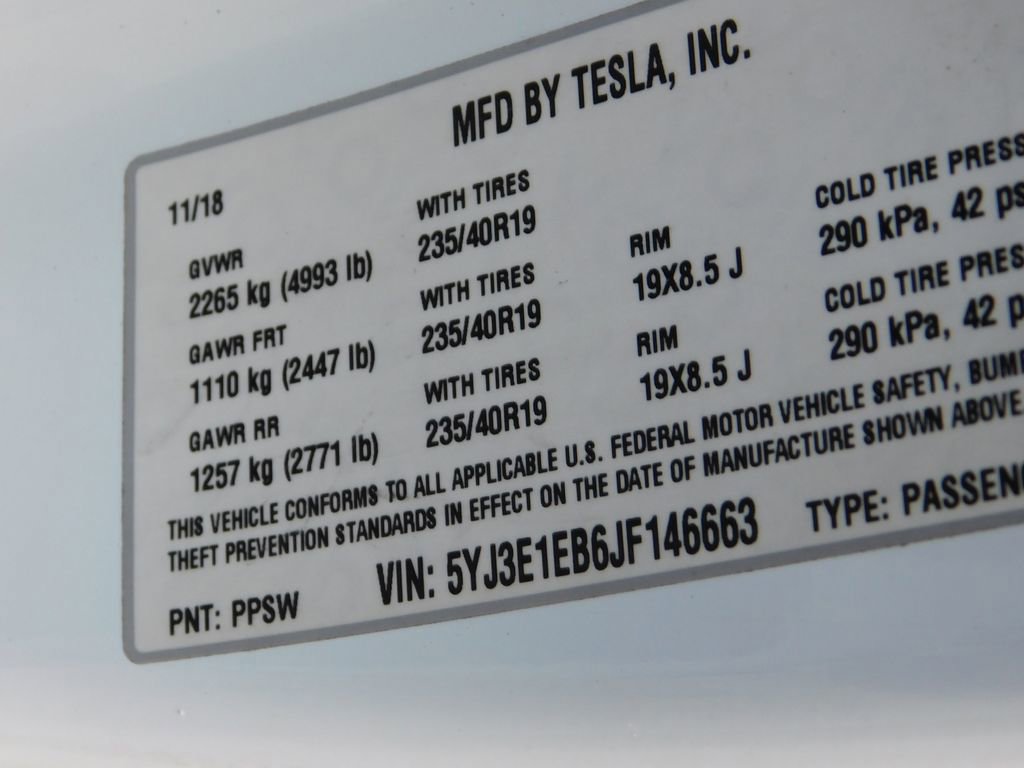 Used 2018 Tesla Model 3 Long Range image 23