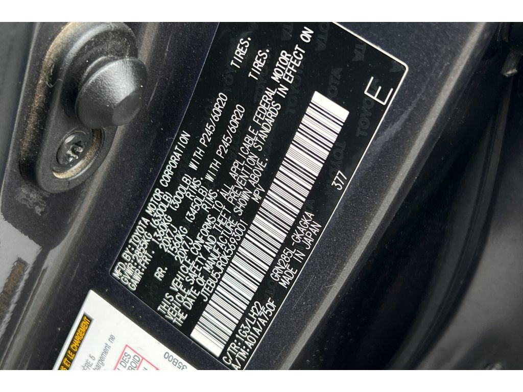 Used 2019 Toyota 4Runner Limited w/ Wilderness Package image 36