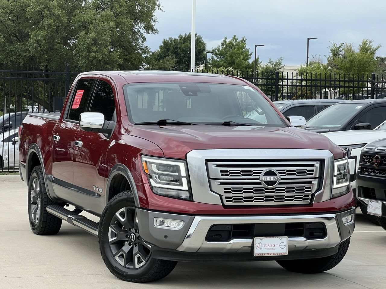 Used 2024 Nissan Titan Platinum Reserve w/ Moonroof Package AWD/4WD image 2