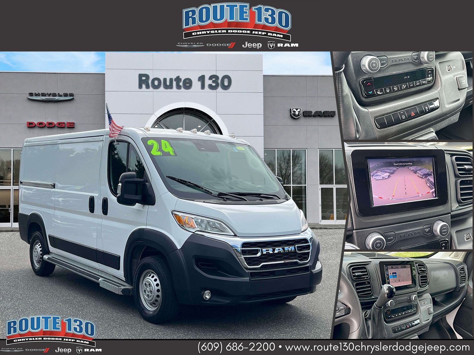 Used 2025 RAM ProMaster 2500 w/ U-Haul Equipment Group FWD image 1