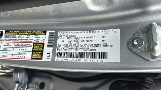 New 2026 Toyota Tacoma SR5 image 33