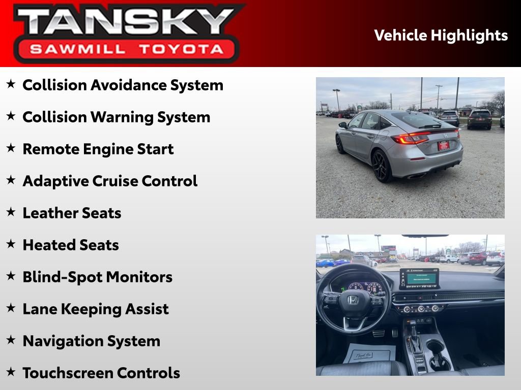 Used 2022 Honda Civic Sport Touring image 9