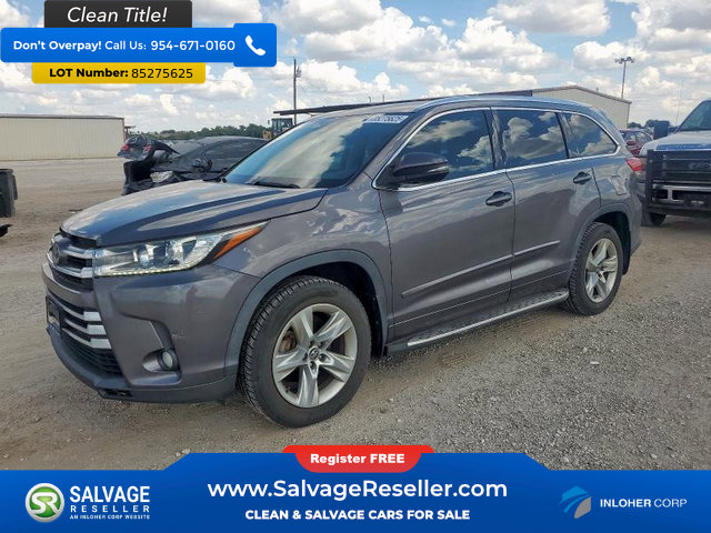 Used 2017 Toyota Highlander FWD V6