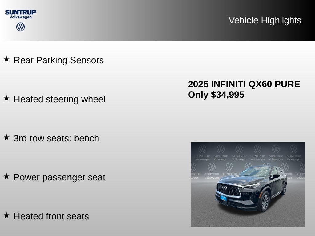 Used 2025 INFINITI QX60 Pure FWD image 16