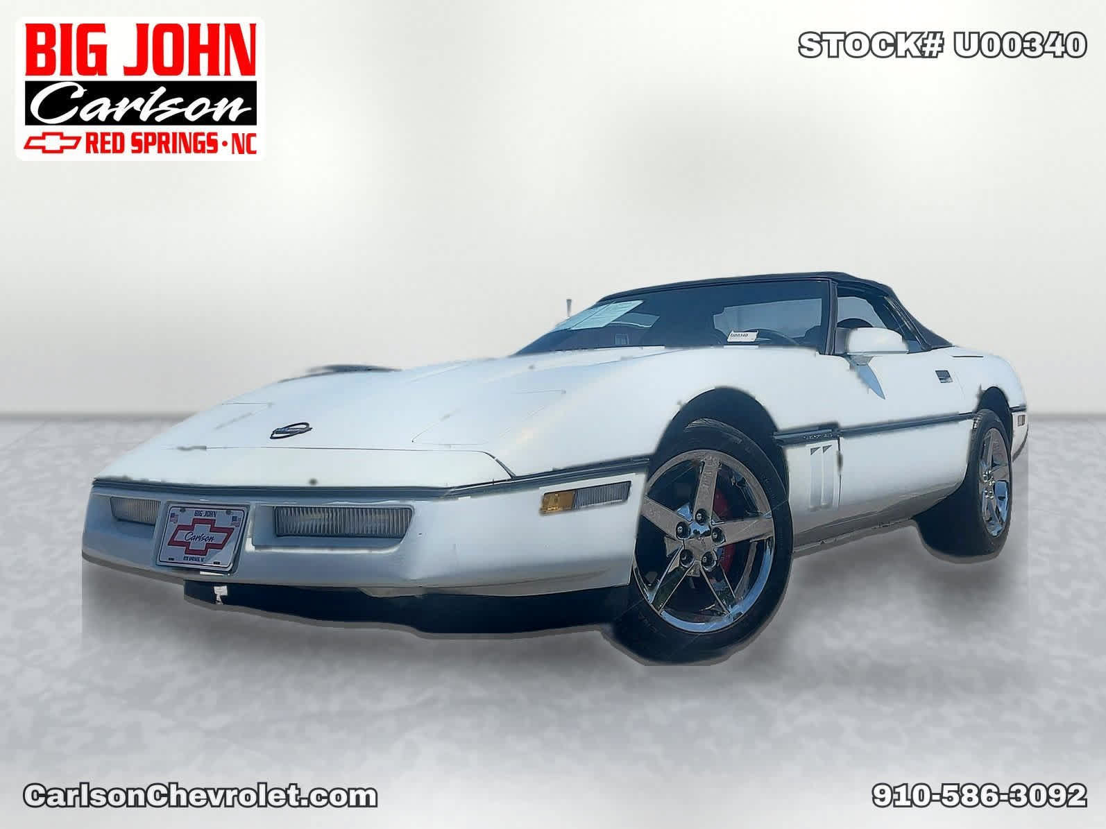 Used 1989 Chevrolet Corvette Convertible RWD image 2