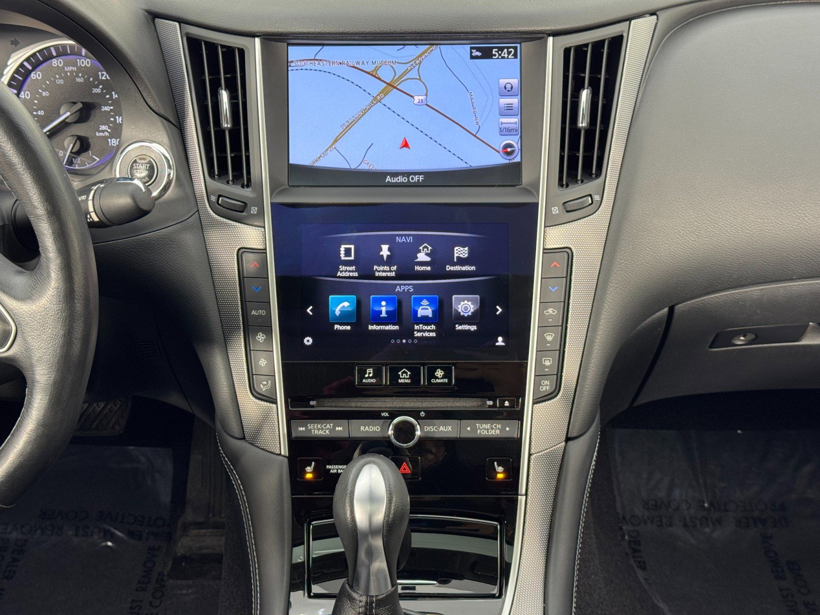 Used 2017 INFINITI Q50 3.0t Premium w/ 3.0T Premium Plus Package image 25