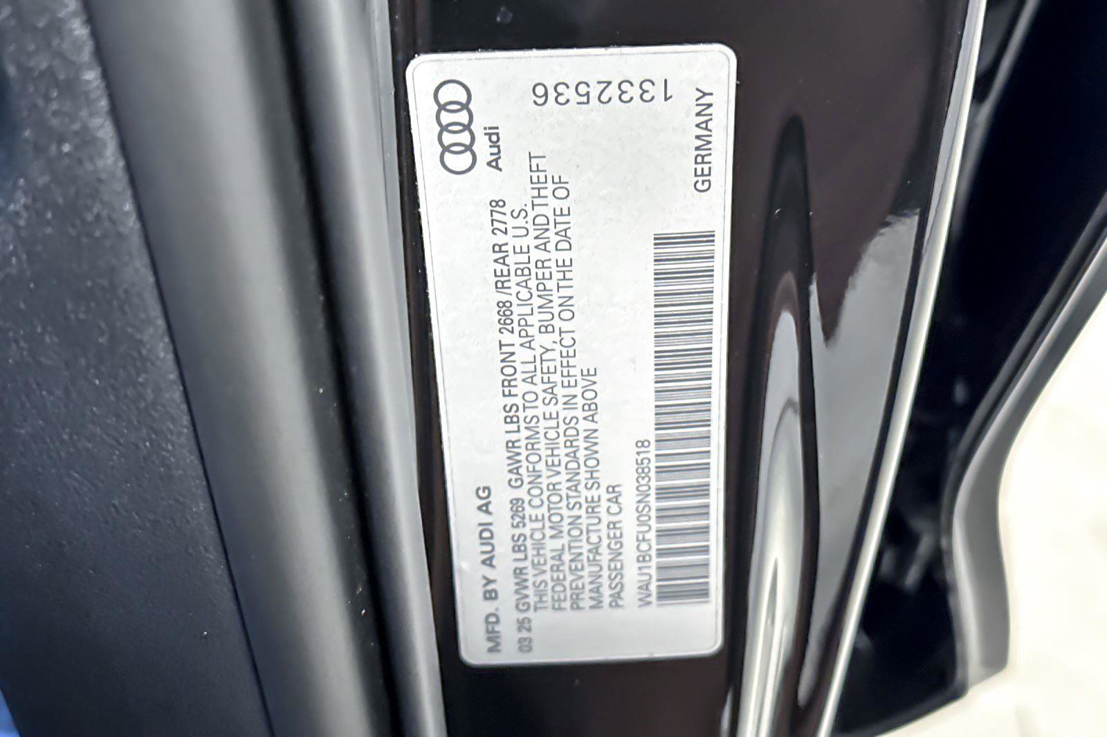 Certified 2025 Audi A5 2.0T Premium w/ Convenience Package image 28