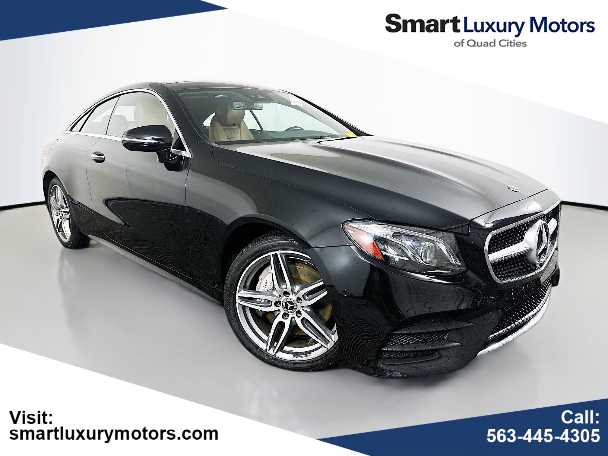 Certified 2018 Mercedes-Benz E 400 4MATIC Coupe image 1