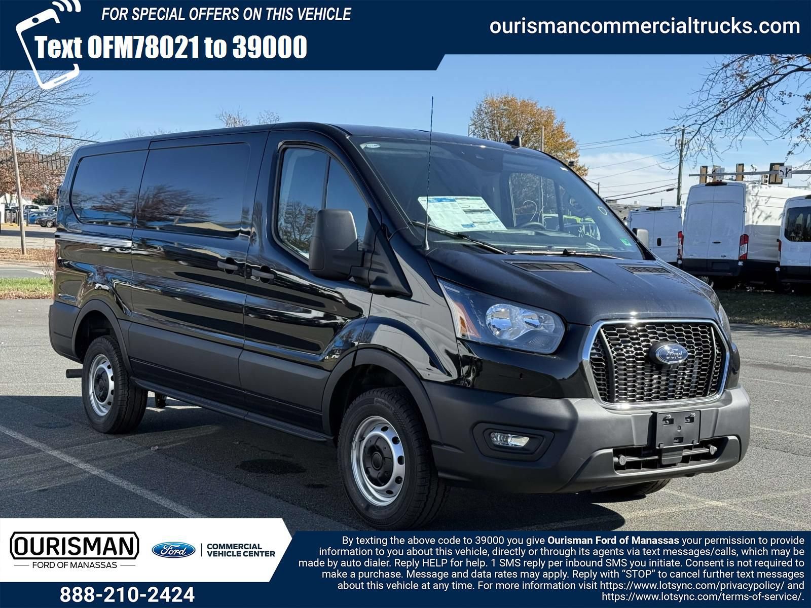 New 2025 Ford Transit 250 Low Roof w/ Load Area Protection Package