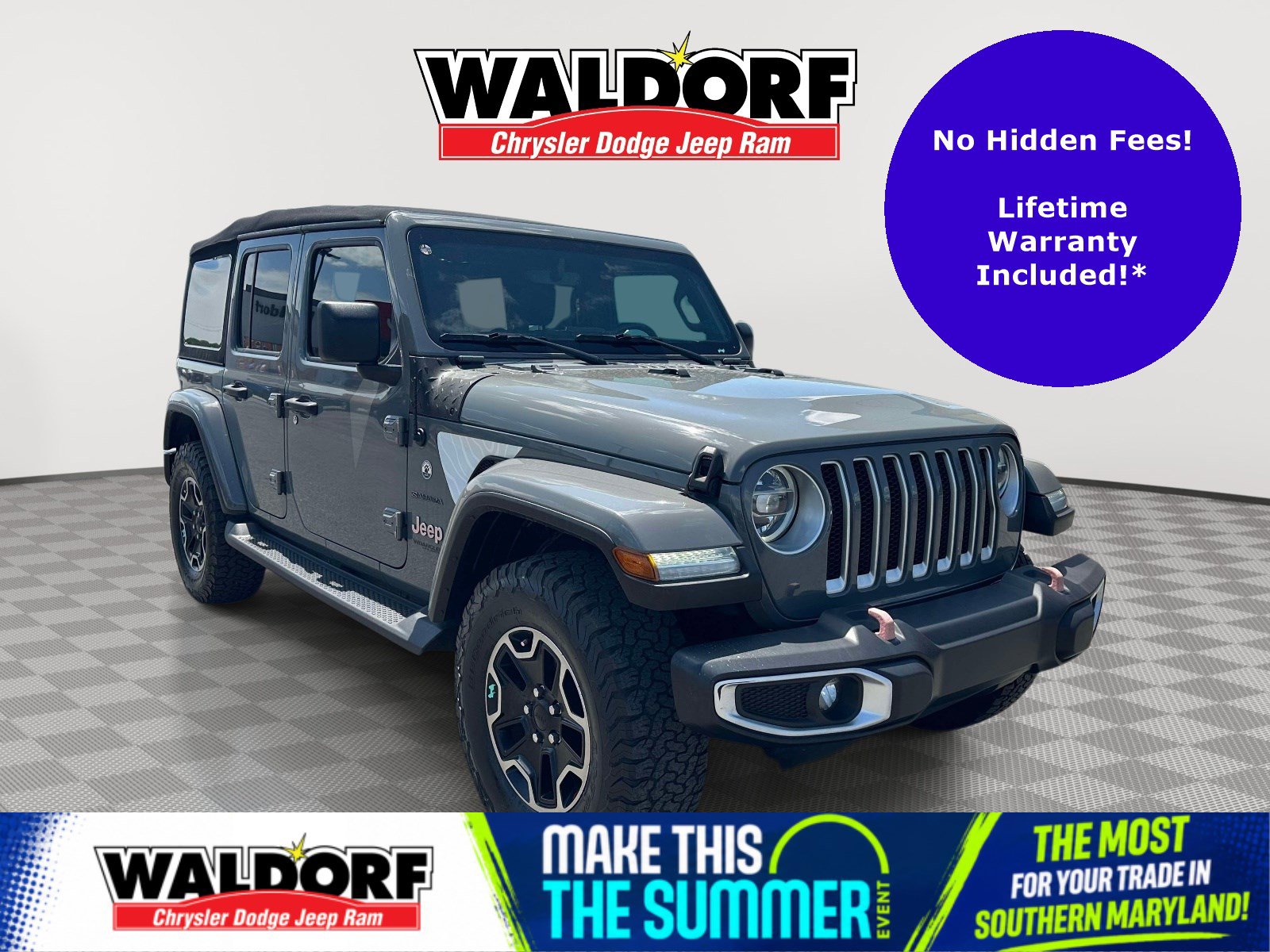 Used 2021 Jeep Wrangler Unlimited Sahara