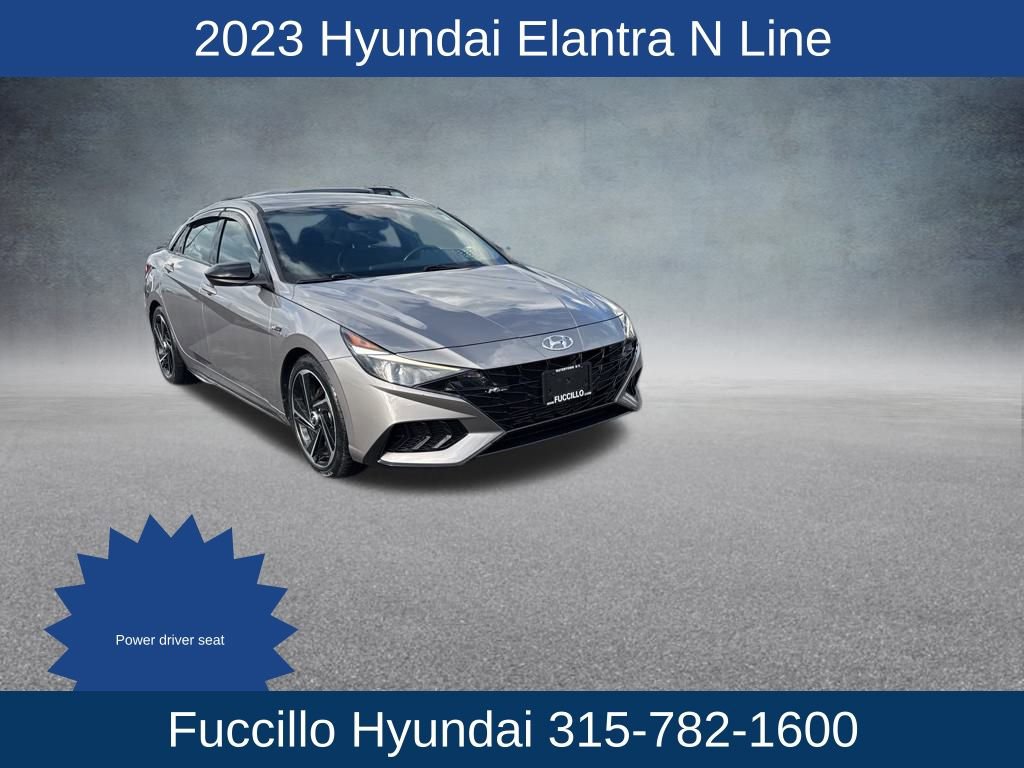 Certified 2023 Hyundai Elantra N Line w/ Preferred Accessory Package image 3