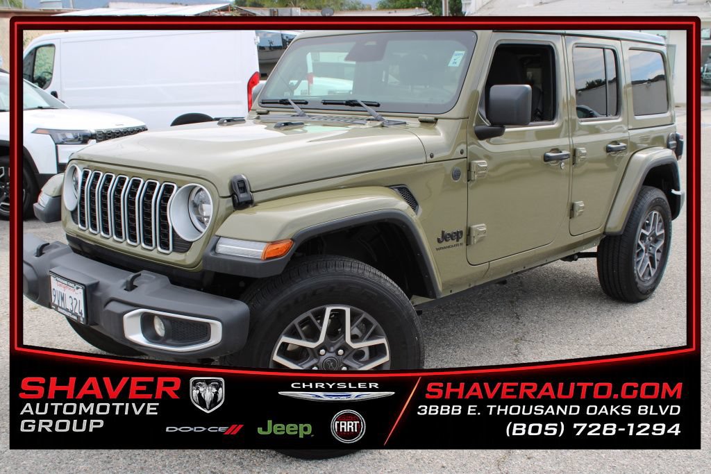 Used 2026 Jeep Wrangler Unlimited Sahara AWD/4WD image 1