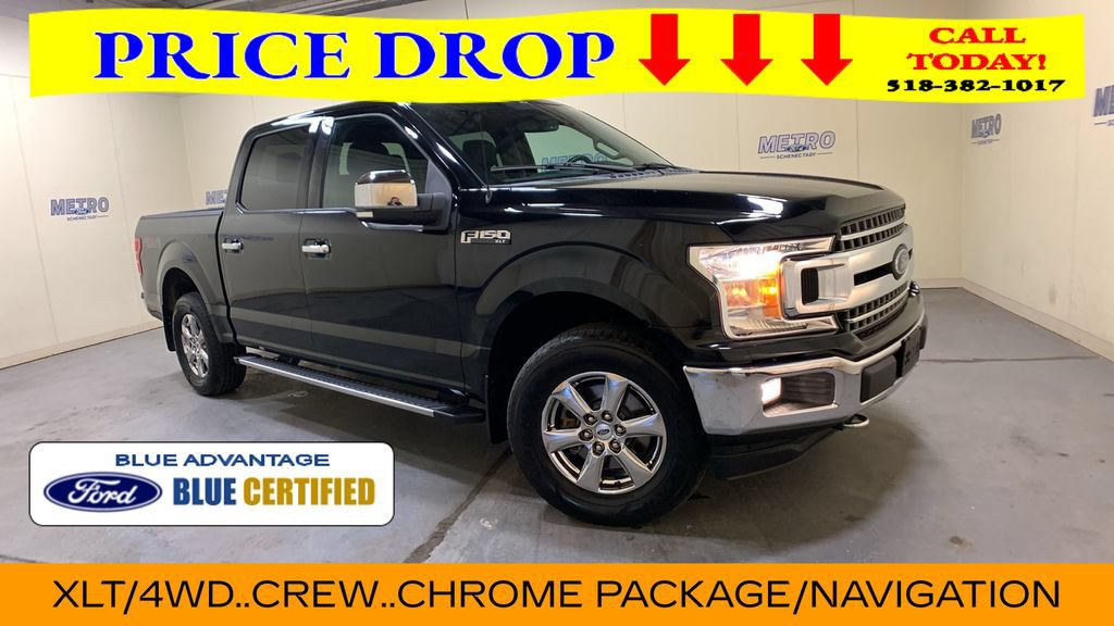 Certified 2018 Ford F150 XLT w/ Equipment Group 302A Luxury AWD/4WD image 1