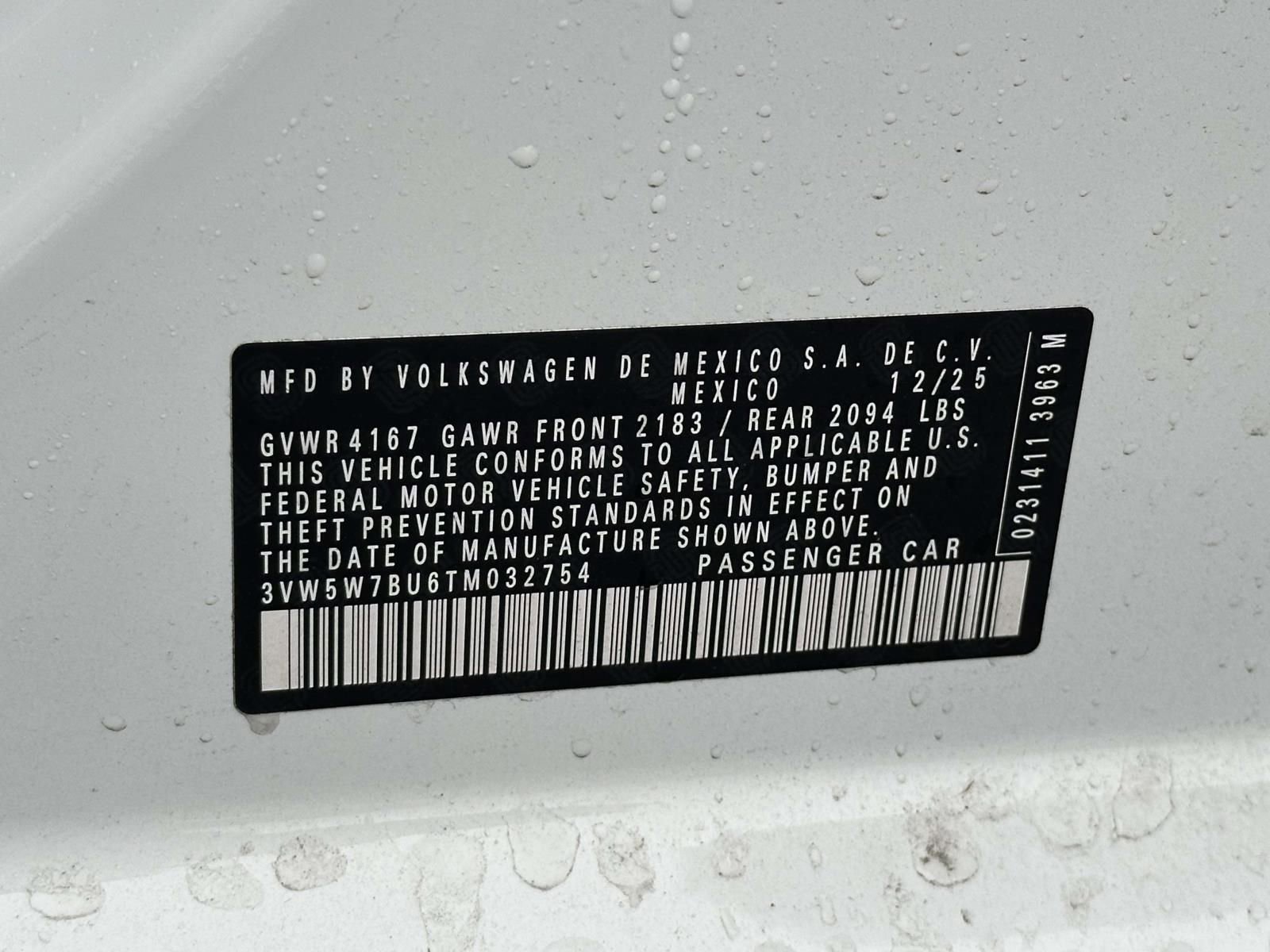 New 2026 Volkswagen Jetta S image 16