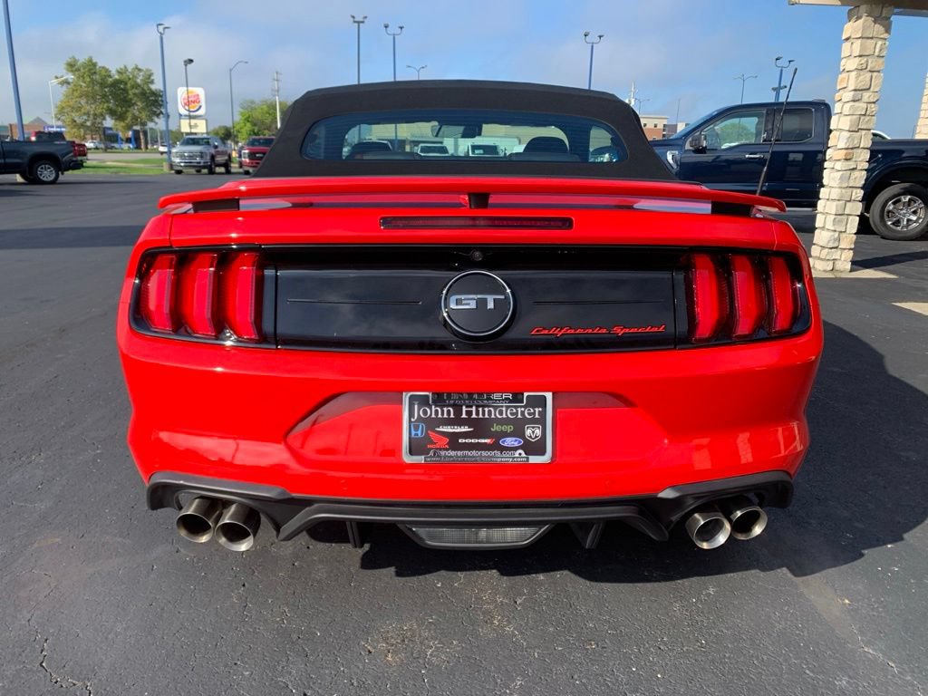 Used 2019 Ford Mustang GT Premium w/ California Special Package RWD image 4
