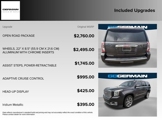 Used 2016 GMC Yukon Denali w/ Open Road Package AWD/4WD image 18