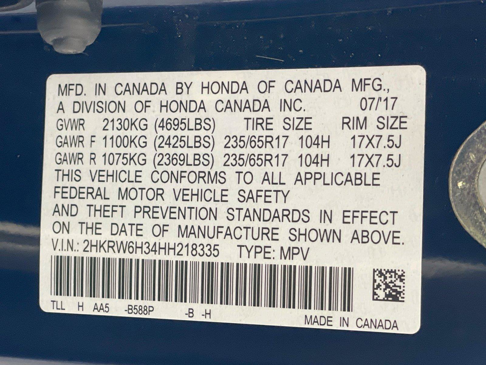 Used 2017 Honda CR-V LX image 30