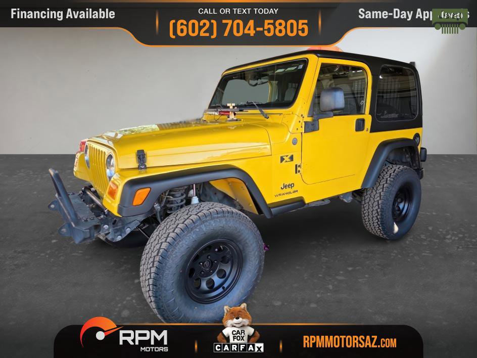 Used 2004 Jeep Wrangler X AWD/4WD image 3