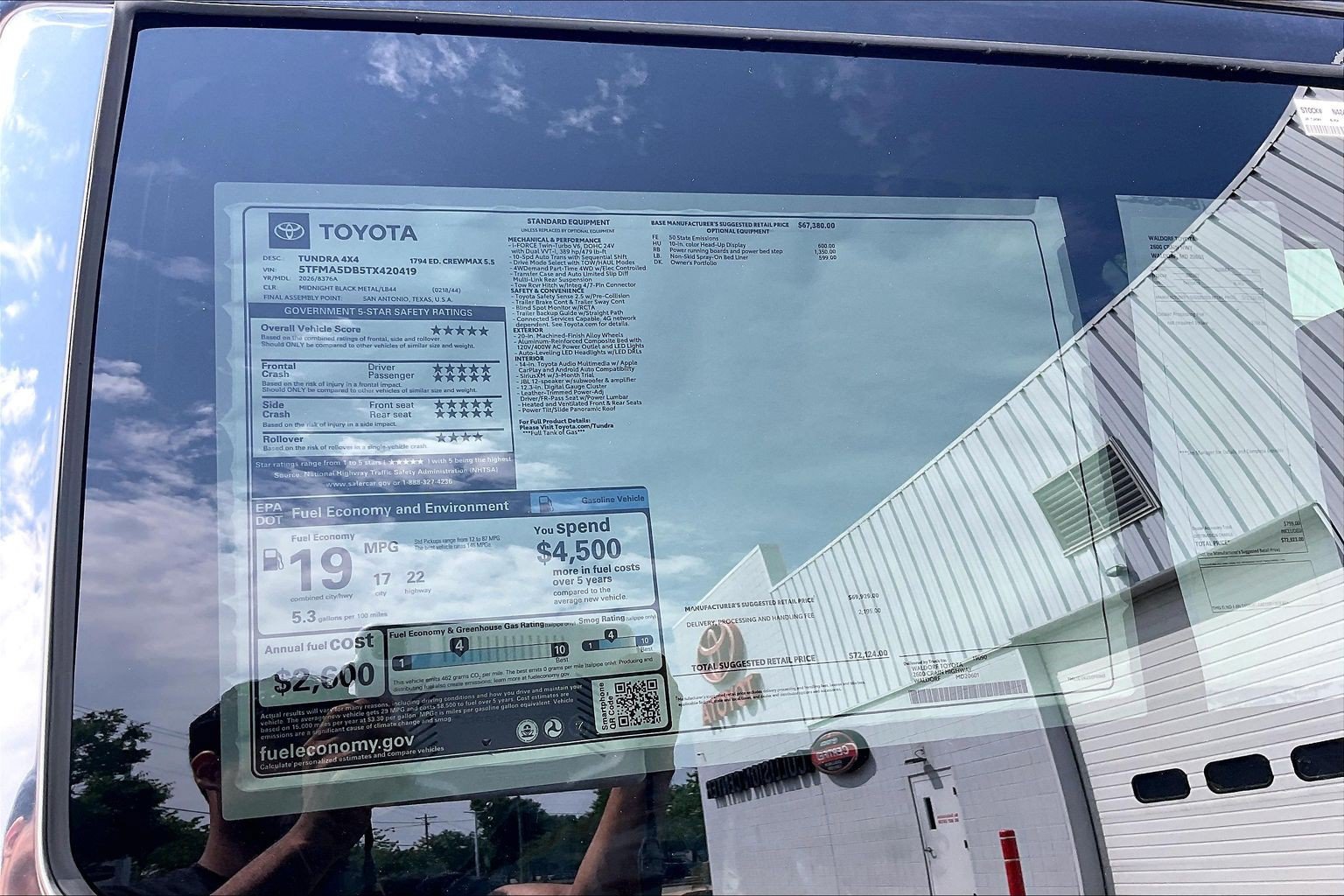 New 2026 Toyota Tundra 1794 Edition AWD/4WD image 18