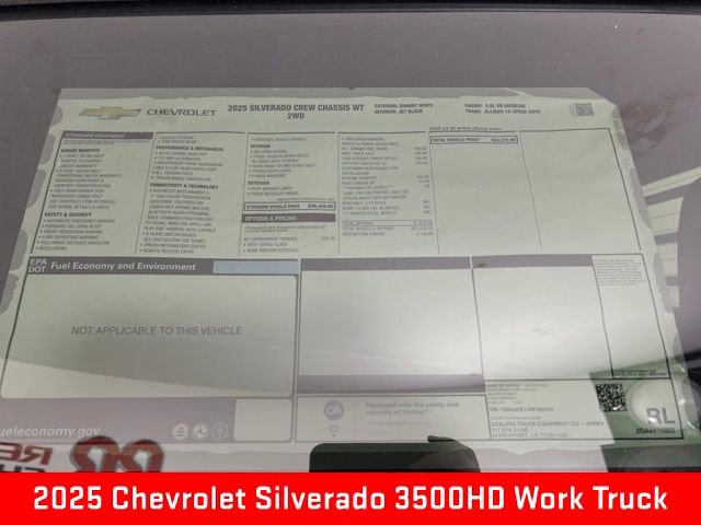 New 2025 Chevrolet Silverado 3500 W/T w/ WT Convenience Package image 27