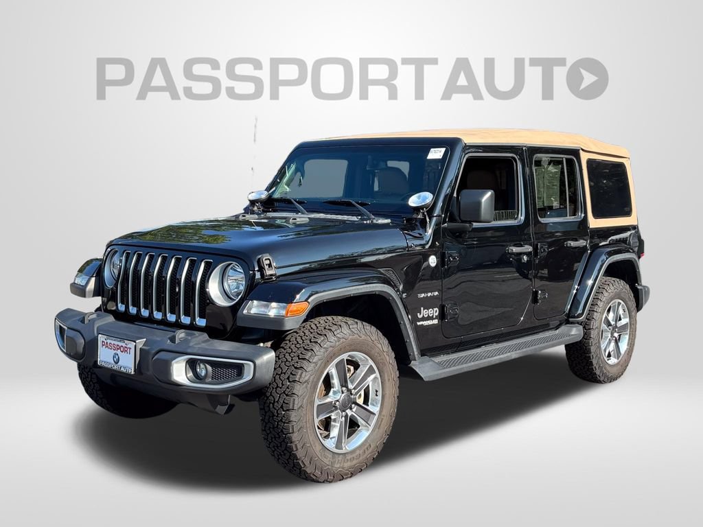 Used 2020 Jeep Wrangler Unlimited Sahara AWD/4WD image 1