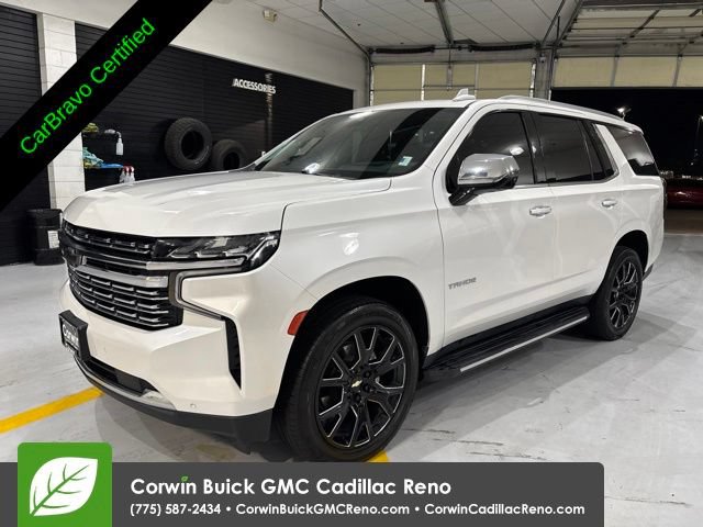 Certified 2021 Chevrolet Tahoe Premier w/ Premium Package AWD/4WD image 1