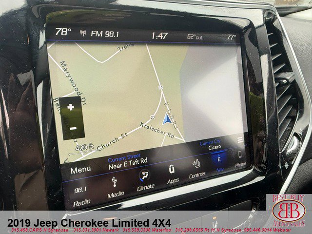 Used 2019 Jeep Cherokee Limited w/ Luxury Group AWD/4WD image 27