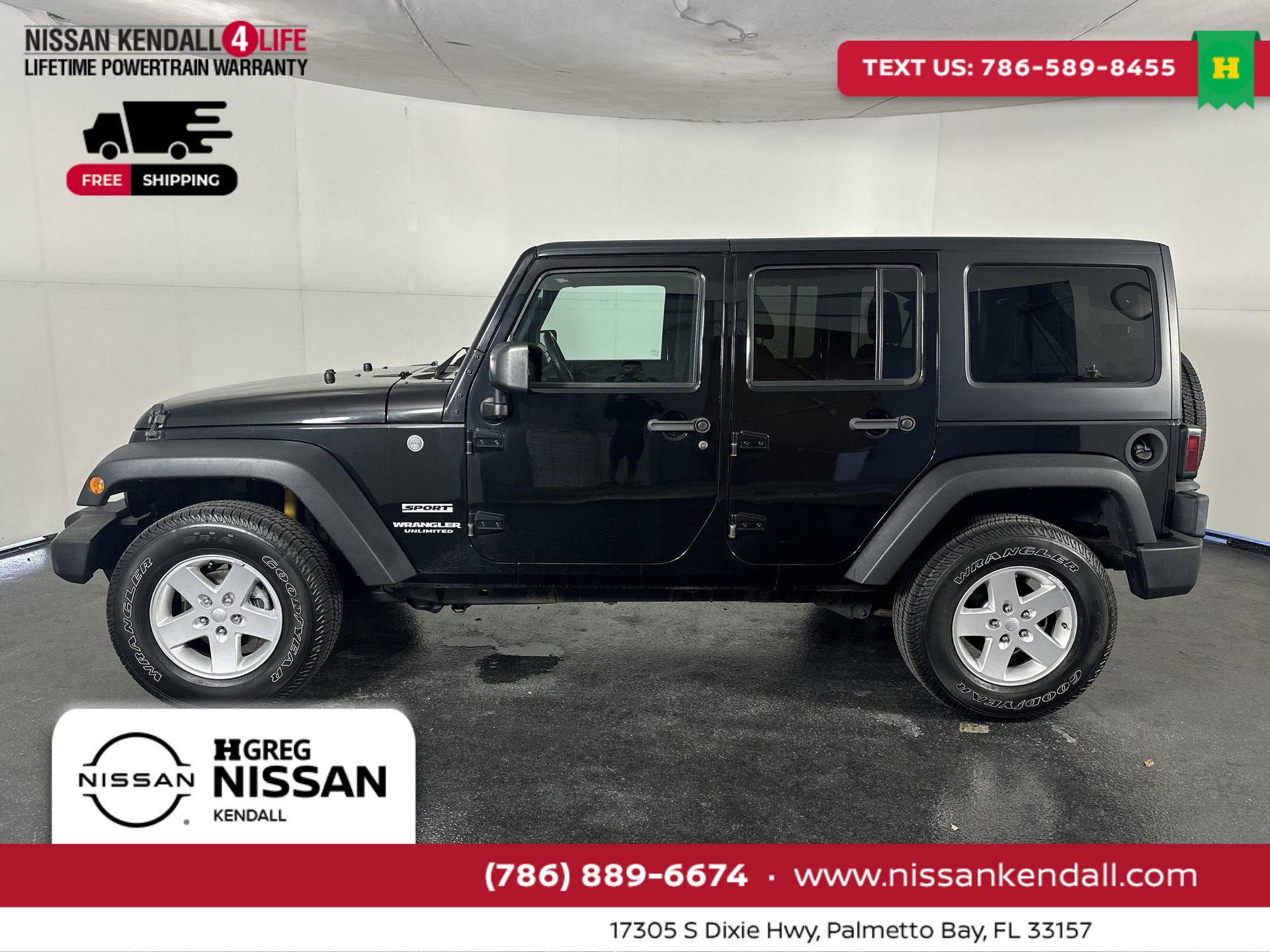 Used 2017 Jeep Wrangler Unlimited Sport w/ Quick Order Package 24S image 7