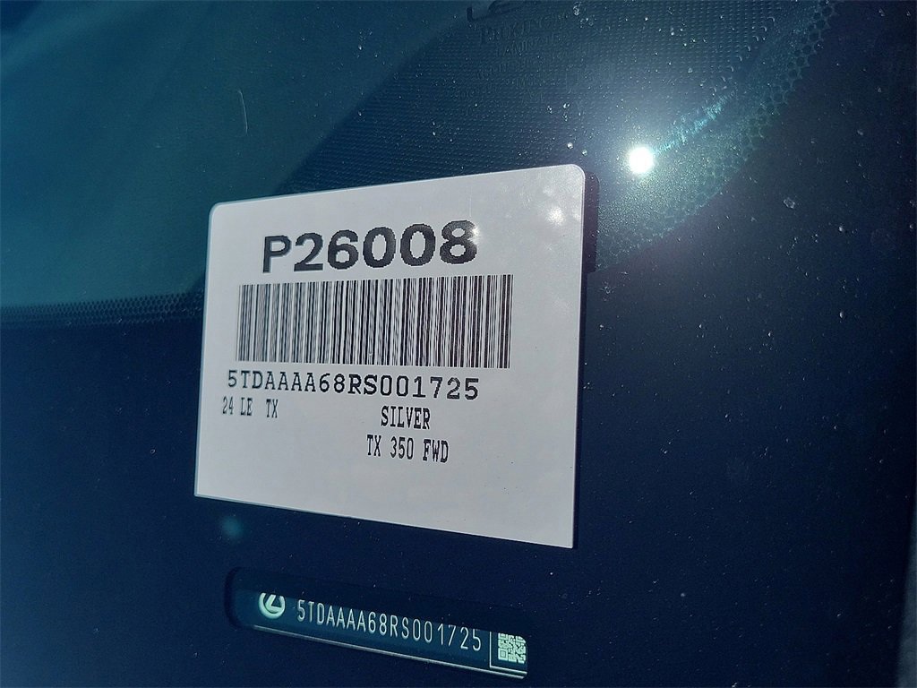 Used 2024 Lexus TX 350 FWD image 30