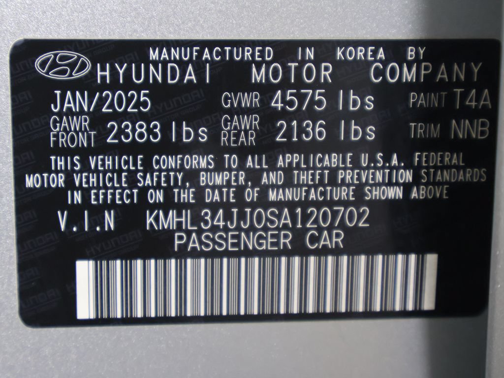 Certified 2025 Hyundai Sonata SEL FWD image 41