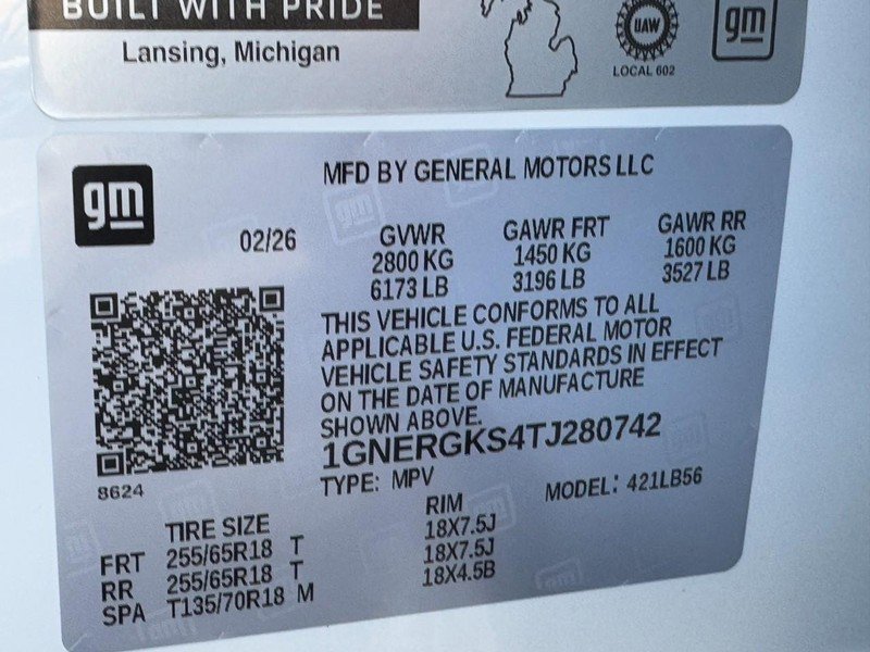 New 2026 Chevrolet Traverse LT w/ Driver Confidence Package FWD image 17