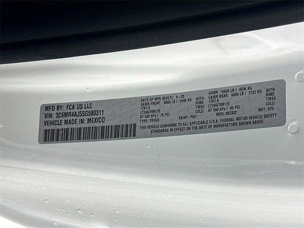 New 2025 RAM 2500 Tradesman image 19