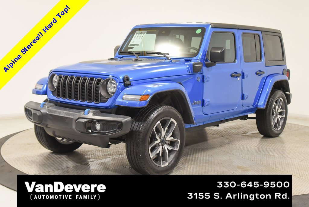Used 2024 Jeep Wrangler Sport S 4xe w/ Technology Group